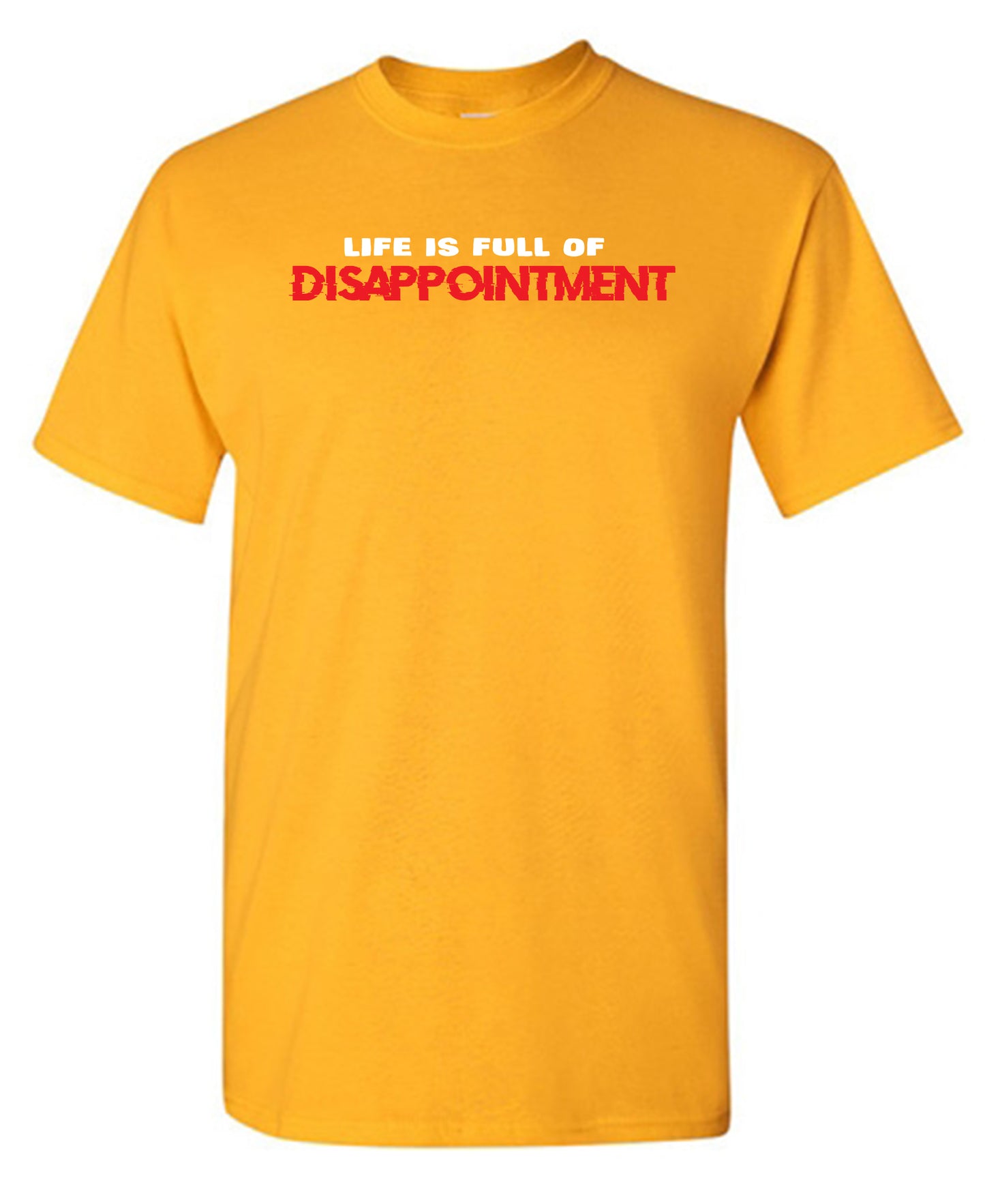 Life Is Full Of Disappointment And I'm Full Of Life