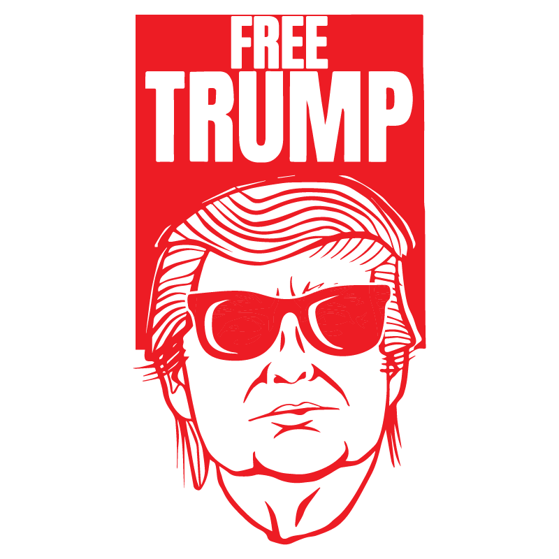 Free Trump 2024 Mens T-shirt