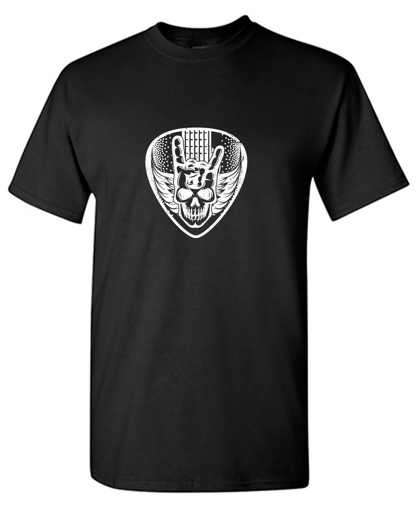 Guitar Skeleton 2024 Mens Tshirt