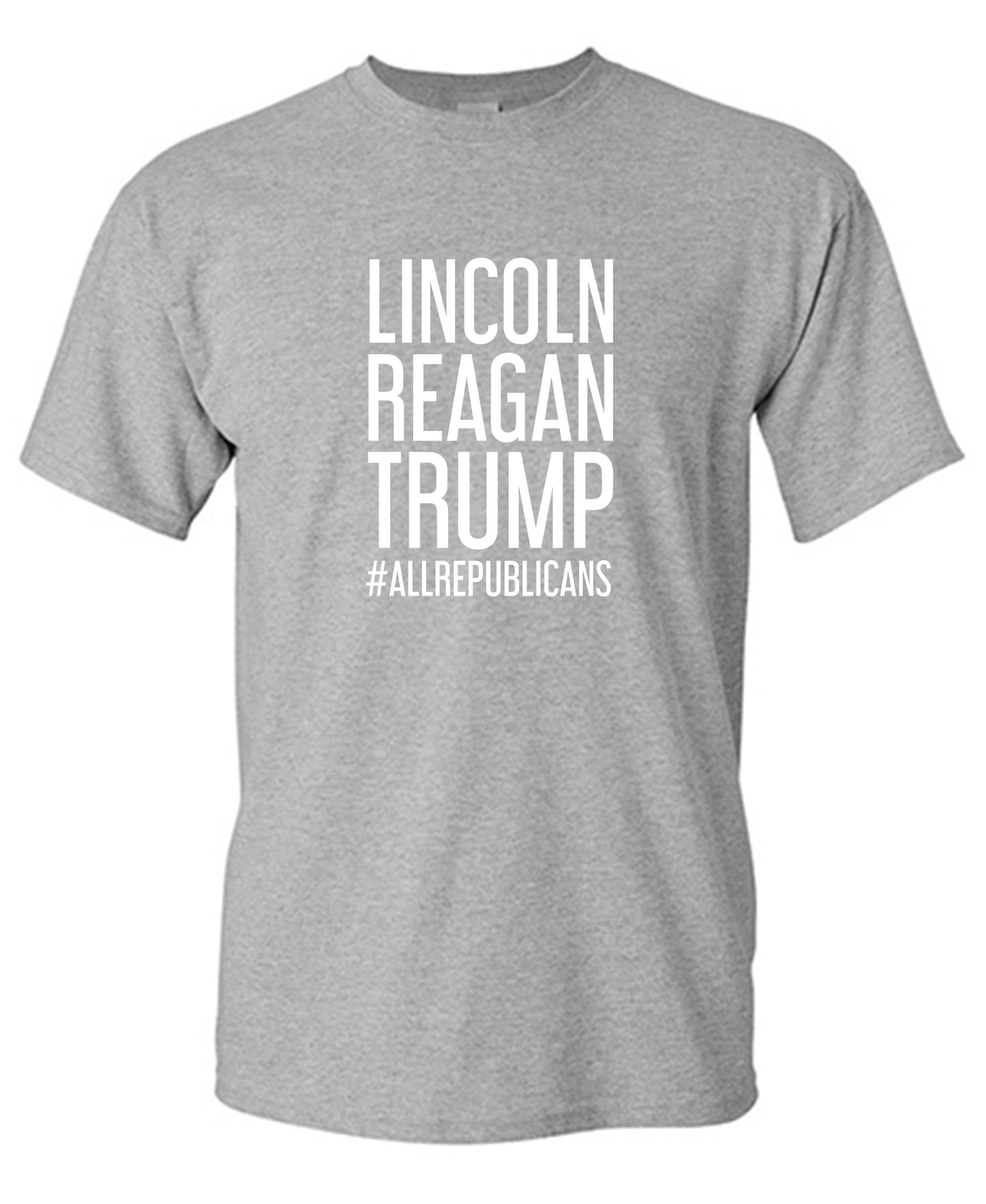 Lincoln Reagan Trump #ALLREPUBLICAN Tee