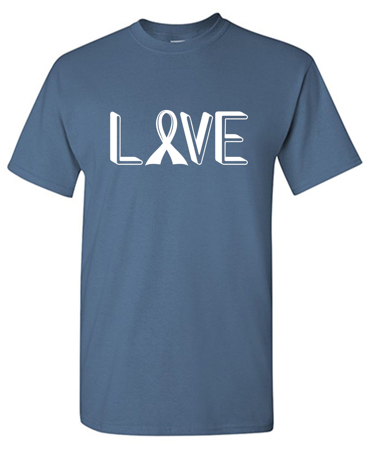 Love T Shirt with Ribbon Tee