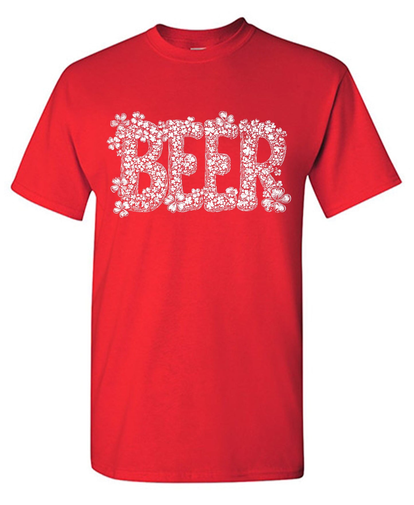 Beer Clover Design Tee