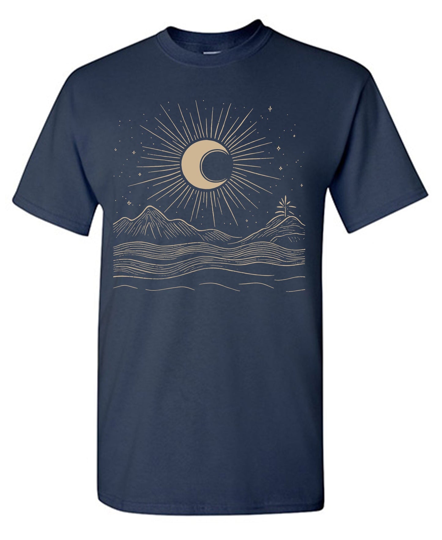 Moon Art Graphic Tee