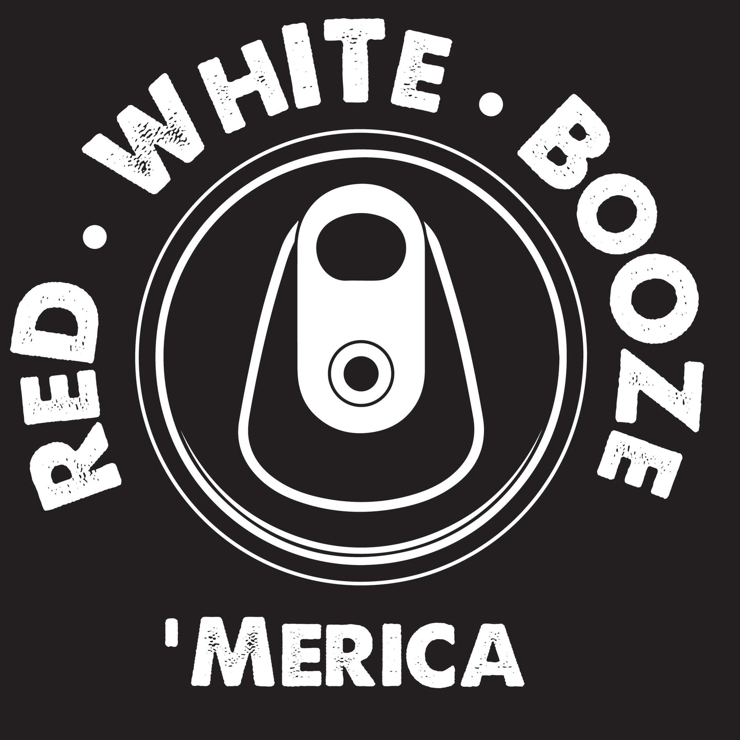 RED WHITE BOOZE MERICA