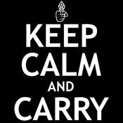 Keep Calm And Carry - Roadkill T Shirts