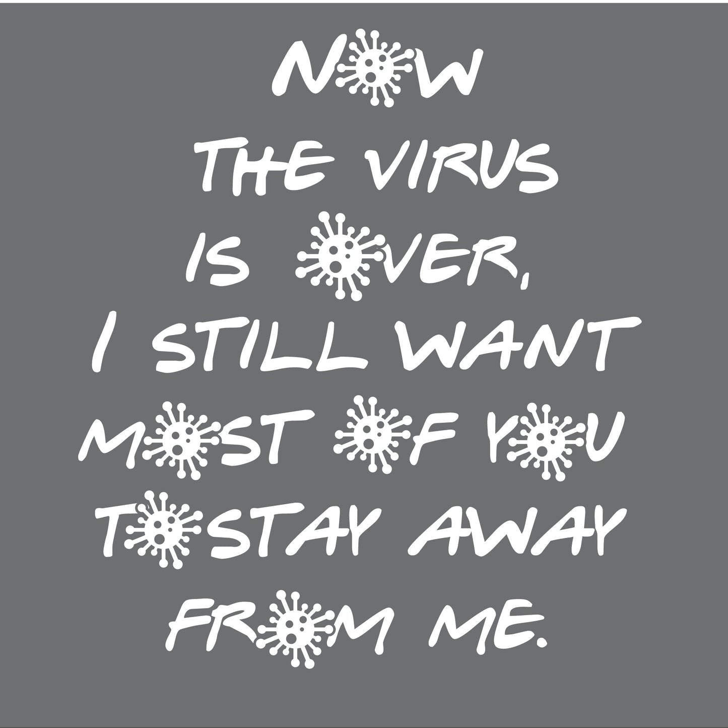 Now The Virus Is Over