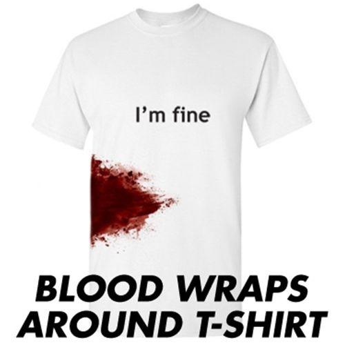 I'm Fine T-Shirt - Funny Sarcastic T-Shirts - Roadkill T Shirts
