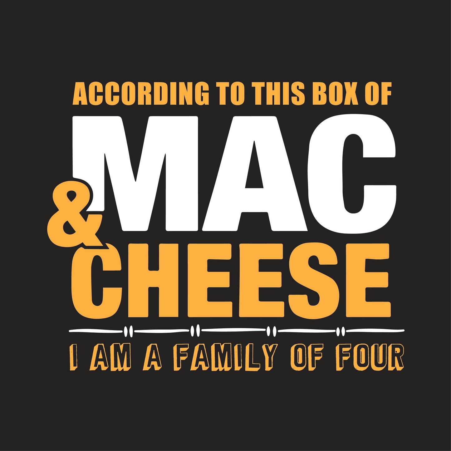 According To This Box Of Mac & Cheese