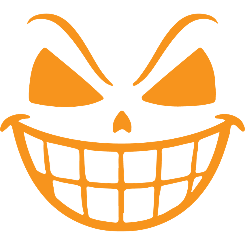 Funny T-Shirts design "Pumpkin Teeth Shirt"