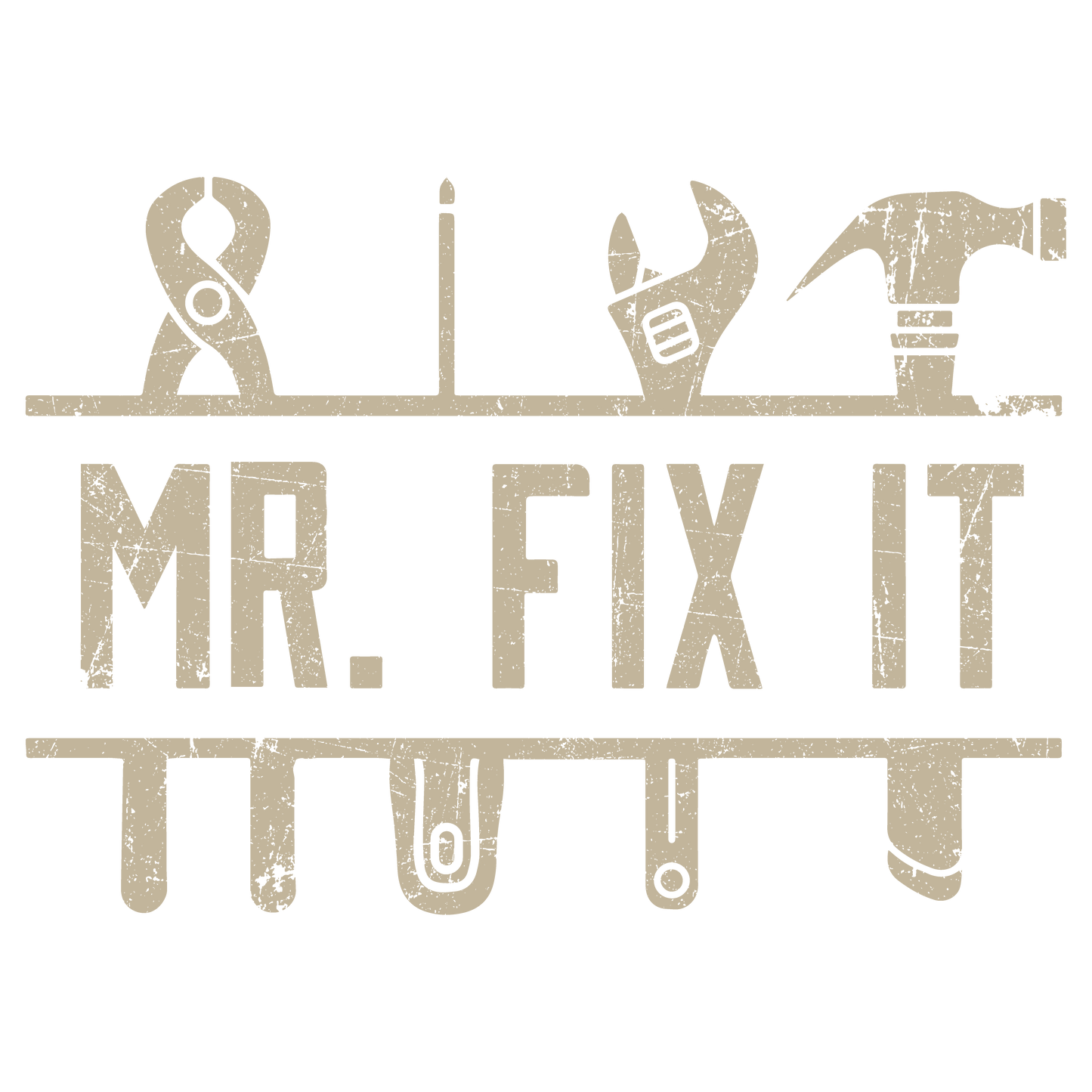 Mr Fix It Fathers Day T Shirt