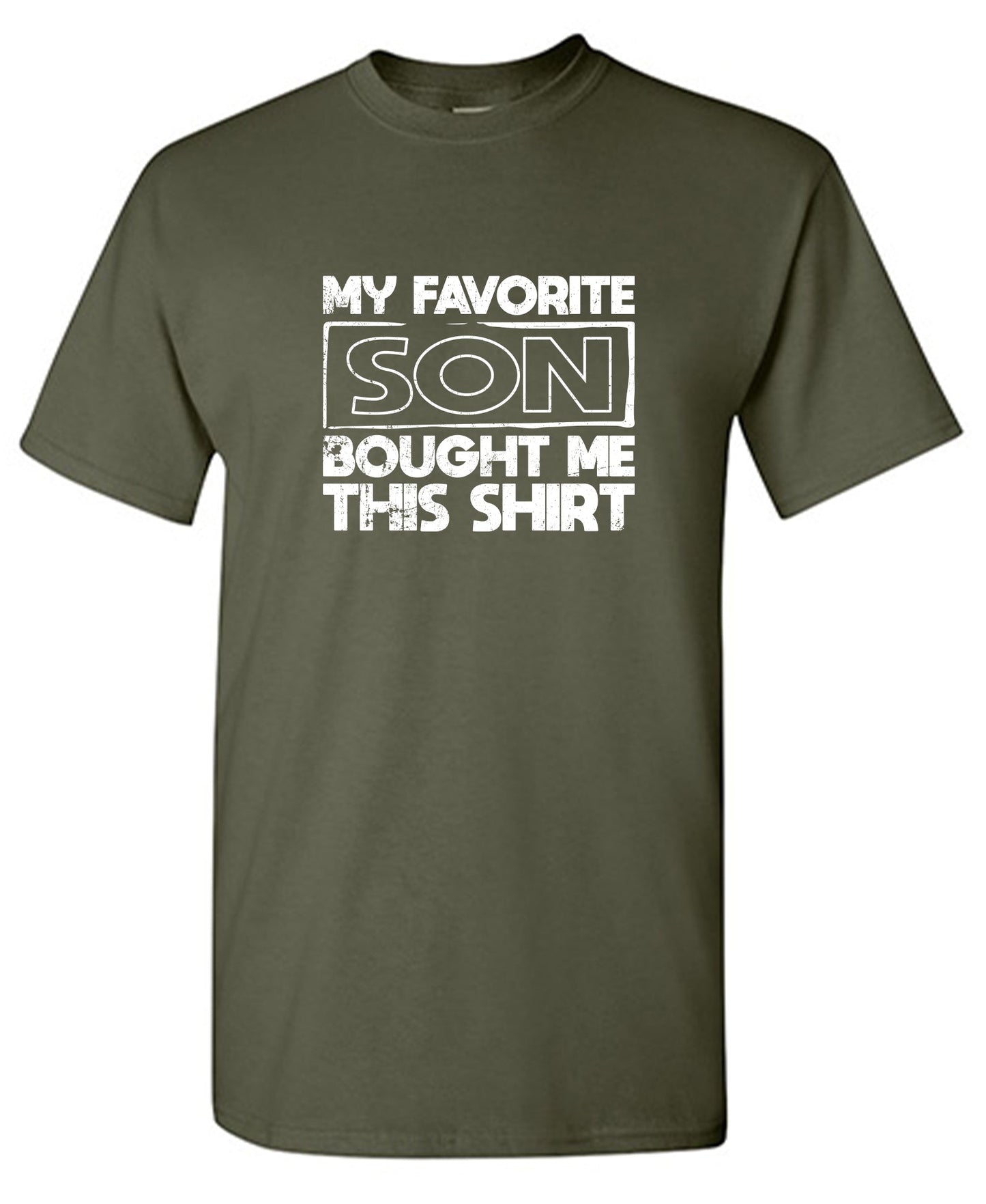 My Favourite Son Bought Me this Shirt Fathers Day T Shirt
