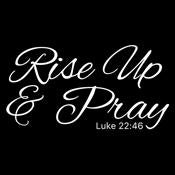 Rise Up And Pray T-Shirt | Funny Tees