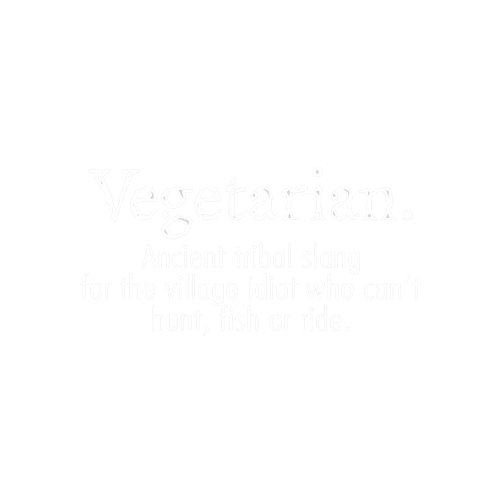 Vegetarian Ancient Tribe Slang Tees