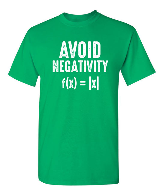 Avoid Negativity f(x)=|x|