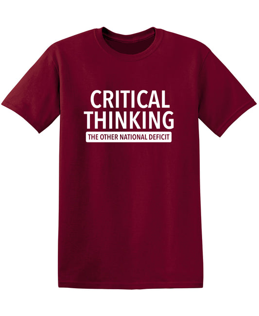 Critical Thinking The Other National Deficit