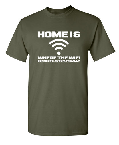 Home Is Where The WIFI Connects Automatically