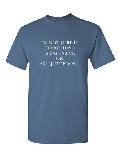 I'm Not Sure If Everything Is Expensive