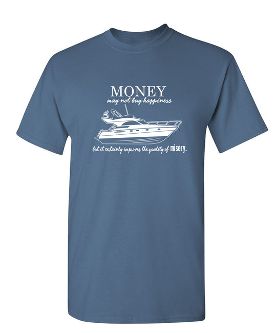 Money may not buy happiness