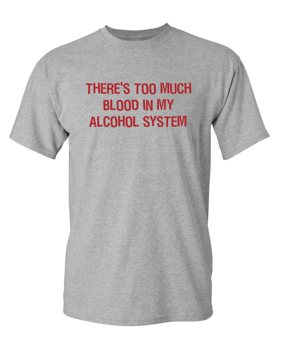 There's Too Much Blood In My Alcohol System