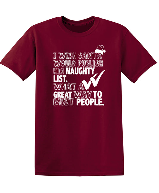 I Wish Santa Will Publish His Naughty Wish