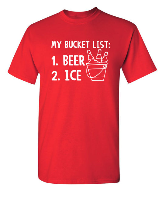 My Bucket List Beer Ice