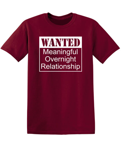 Wanted Meaningful Overnight Relationship