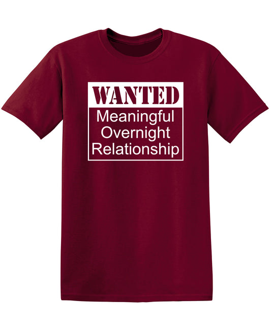 Wanted Meaningful Overnight Relationship