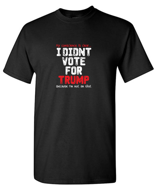 Tump Idiot 2024 Mens T-shirt