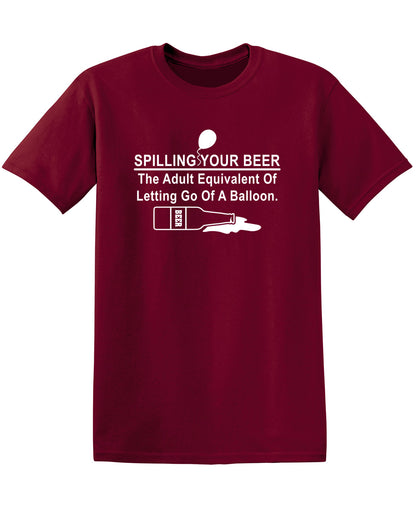 Spilling Your Beer - The Adult Equivalent Of Letting Go Of A Balloon