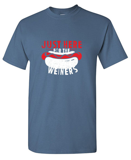 Here Weiners 2024 Mens Tshirt