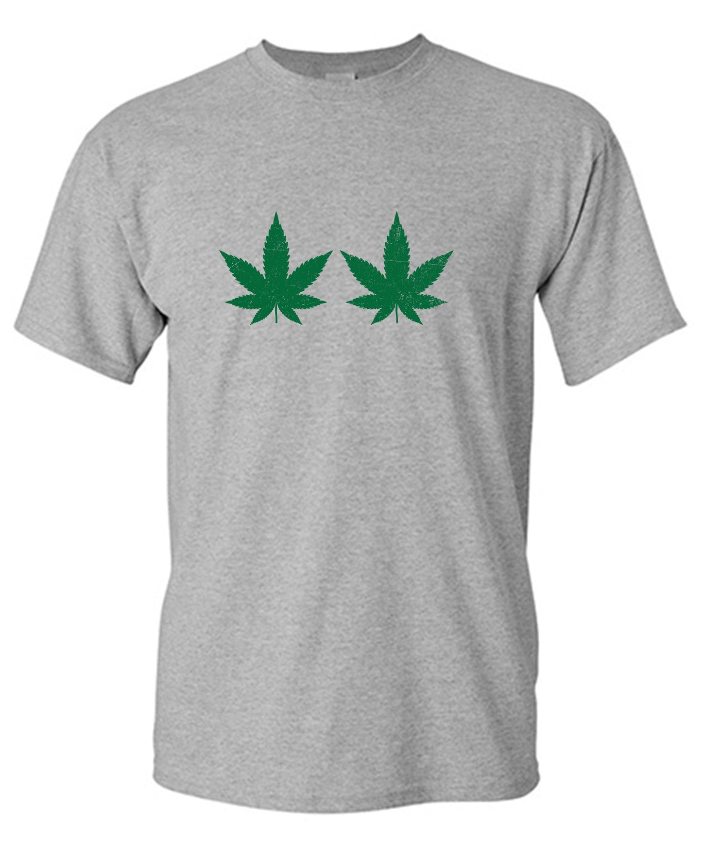 Leaf Boobs Mens Tee