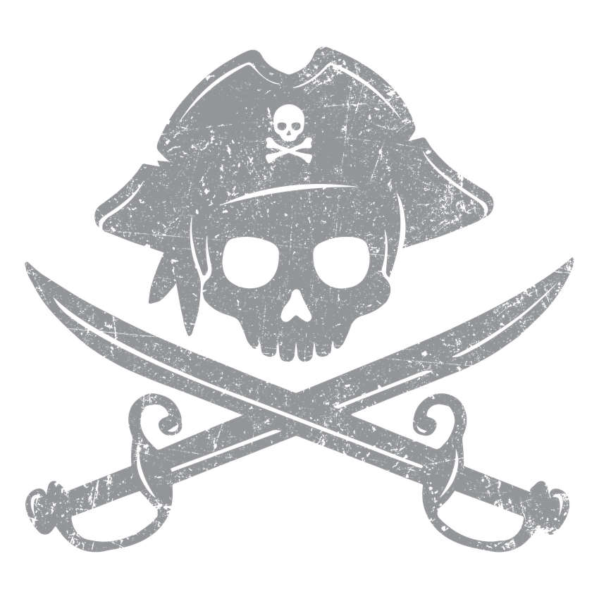 Pirate Tee Cross Swords