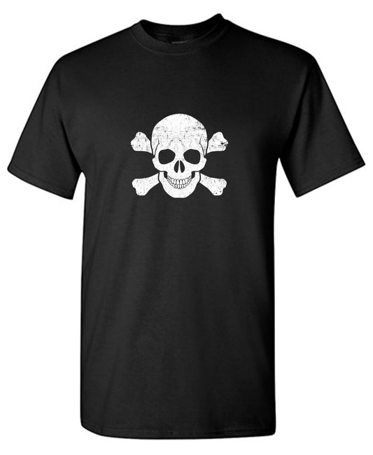 Skull and Bones Smile Mens Tee