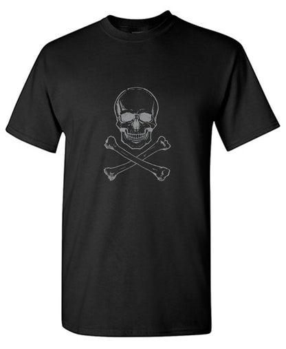 Sketchy Skull Mens Tee Pirate