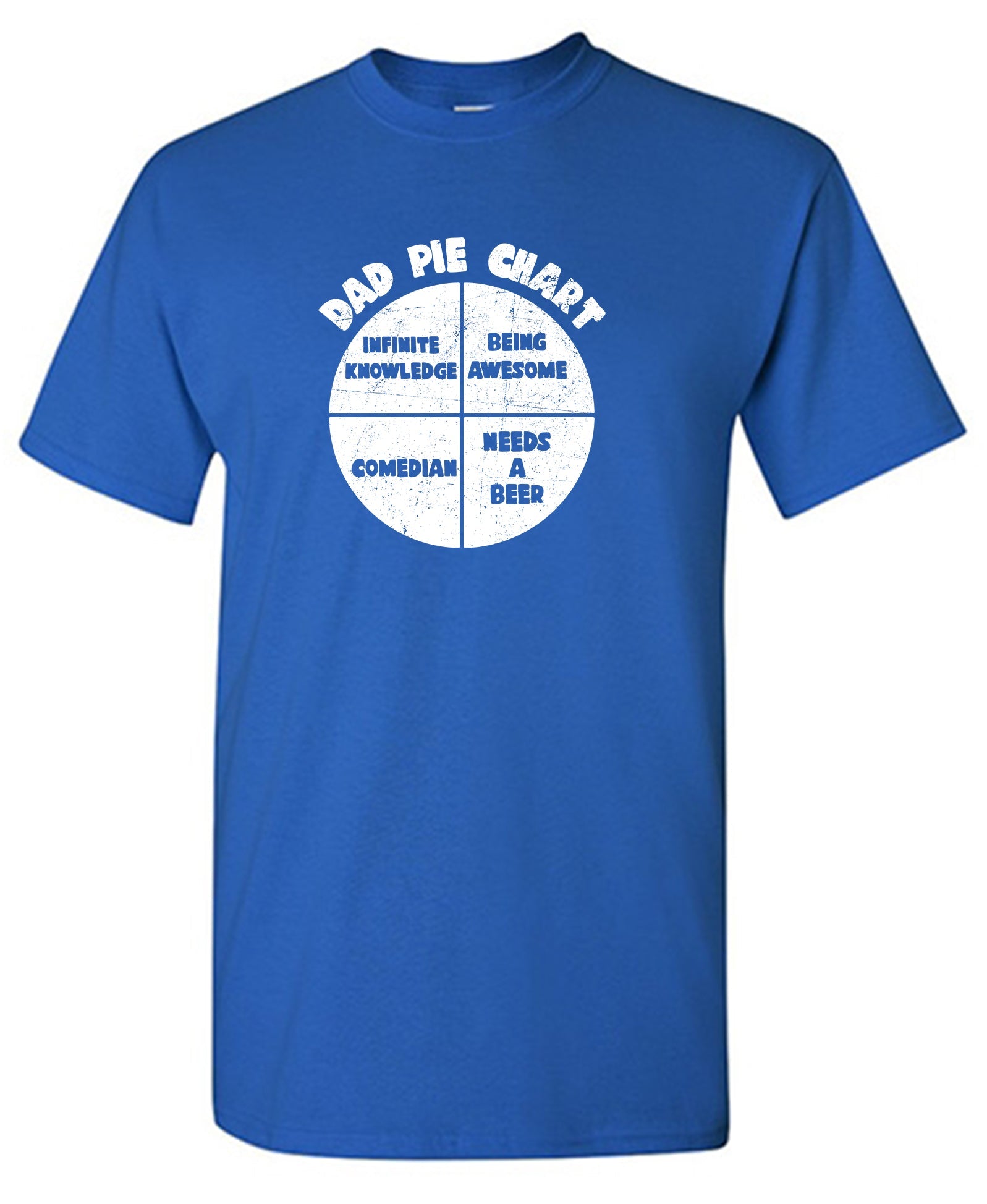 Dad Pie Chart Funny Tee Feelin Good Tees dad-pie-chart-funny-tee-feelin-good-tees
