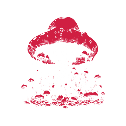 Schroom Skull T Shirt