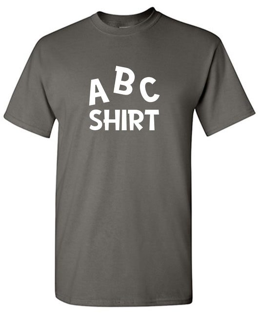 ABC Shirt Tee