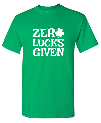 Zero Luck Given