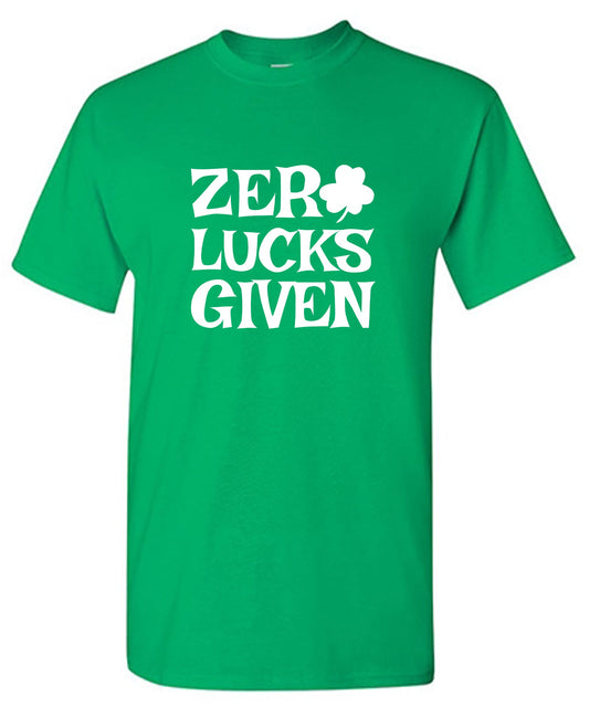 Zero Luck Given