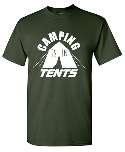 Camping is in Tents