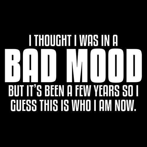 Thought I Was In A Bad Mood But It's Been A Few Years I Guess This Is Who I Am Now - Roadkill T Shirts