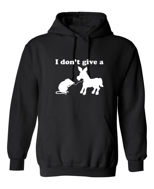 Funny T-Shirts design "I Don't Give A Rat's Ass"
