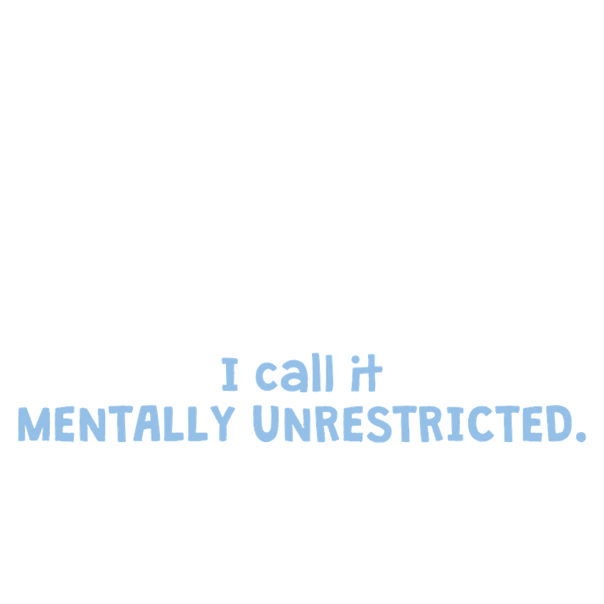 Funny T-Shirts design "You Say I'm Crazy I Call It Mentally Unrestricted"