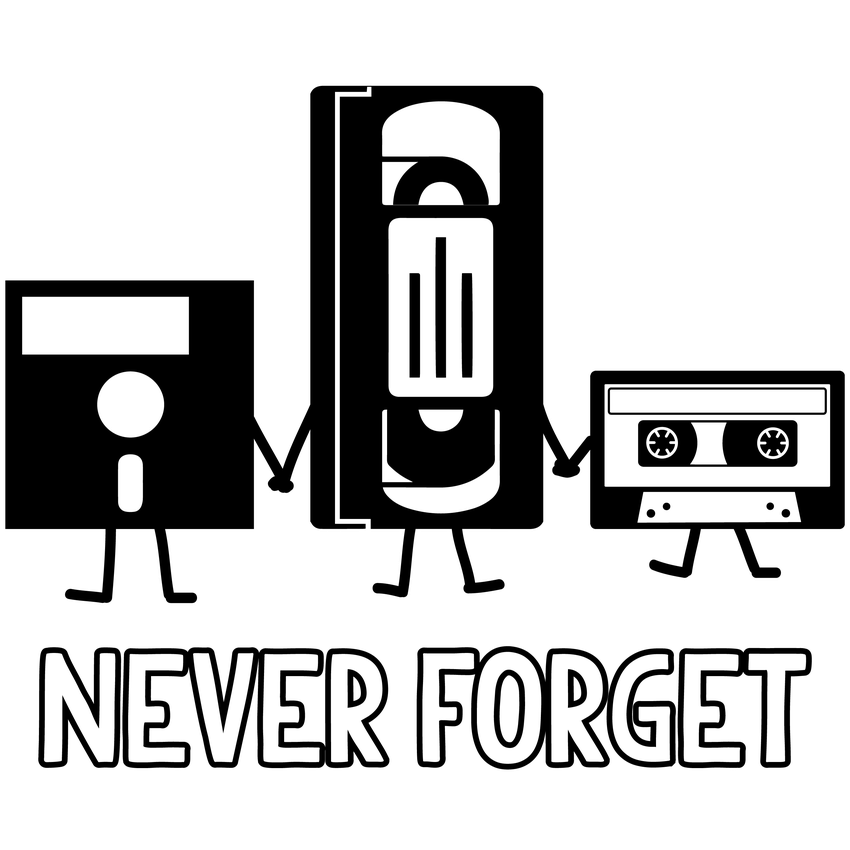 Funny T-Shirts design "Never Forget"
