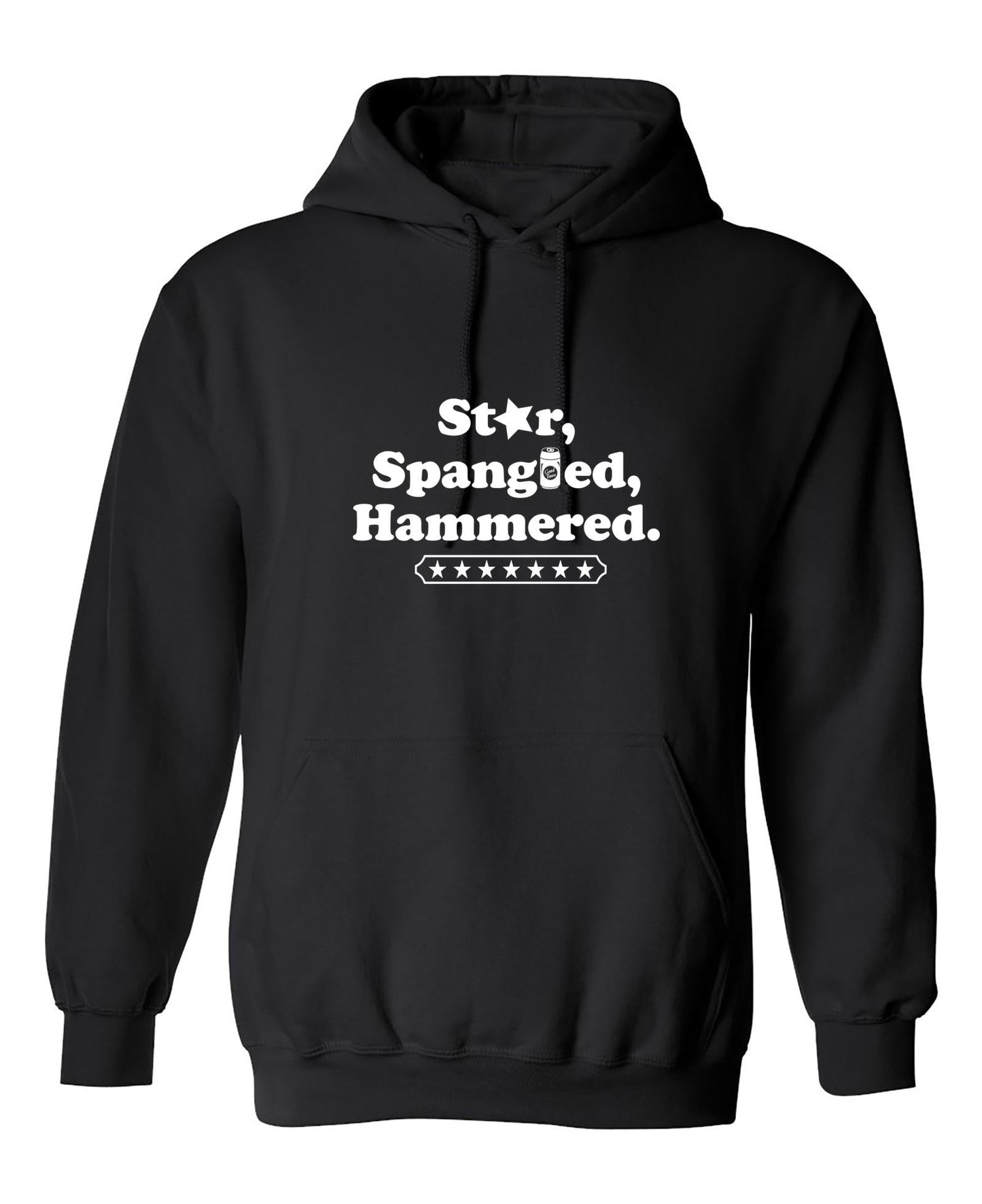 Funny T-Shirts design "Star Spangled Hammered"