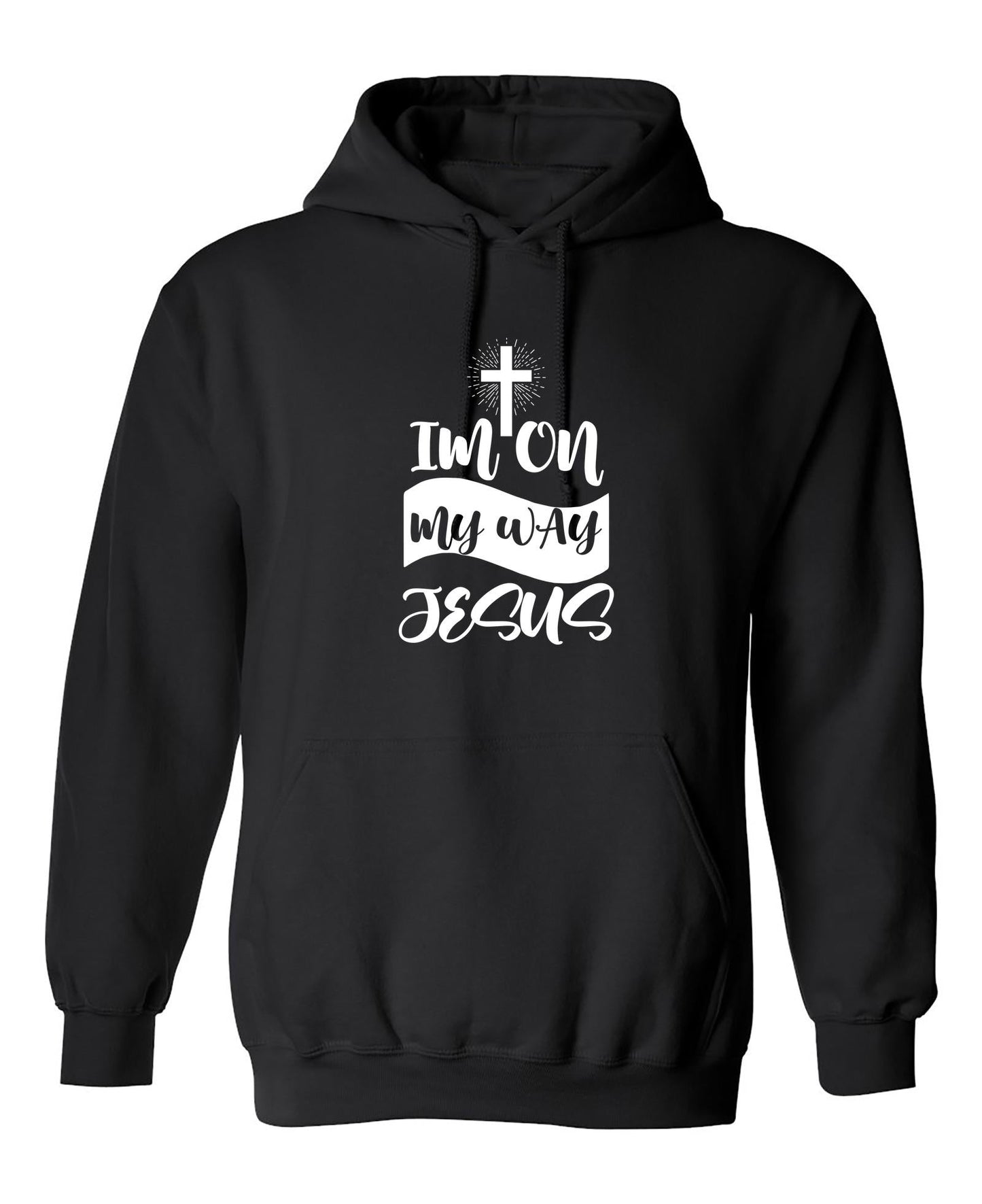 Funny T-Shirts design "Im On my Way Jesus"