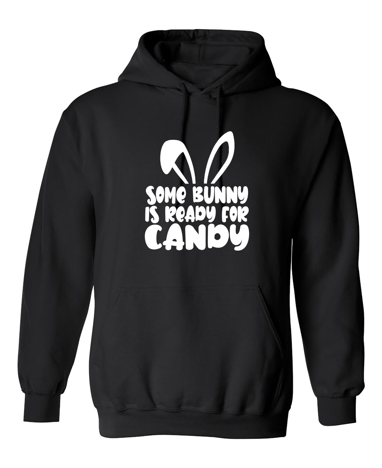 Funny T-Shirts design "Some Bunny Is Ready For Candy"