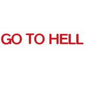 I'd Tell You To Go To Hell But I Work There - Roadkill T Shirts