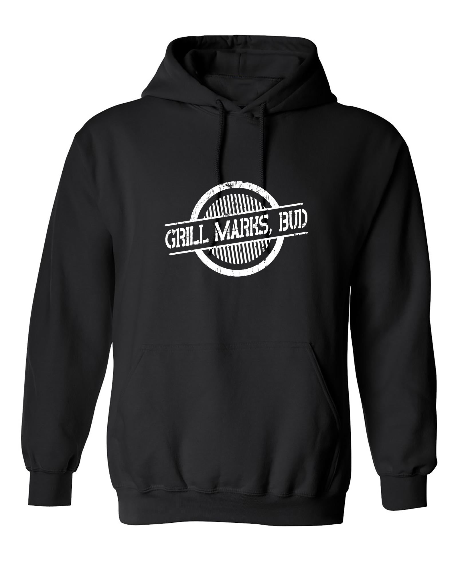 Funny T-Shirts design "Grill Marks Bud."