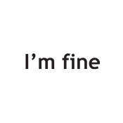 I'm Fine T-Shirt - Roadkill T Shirts